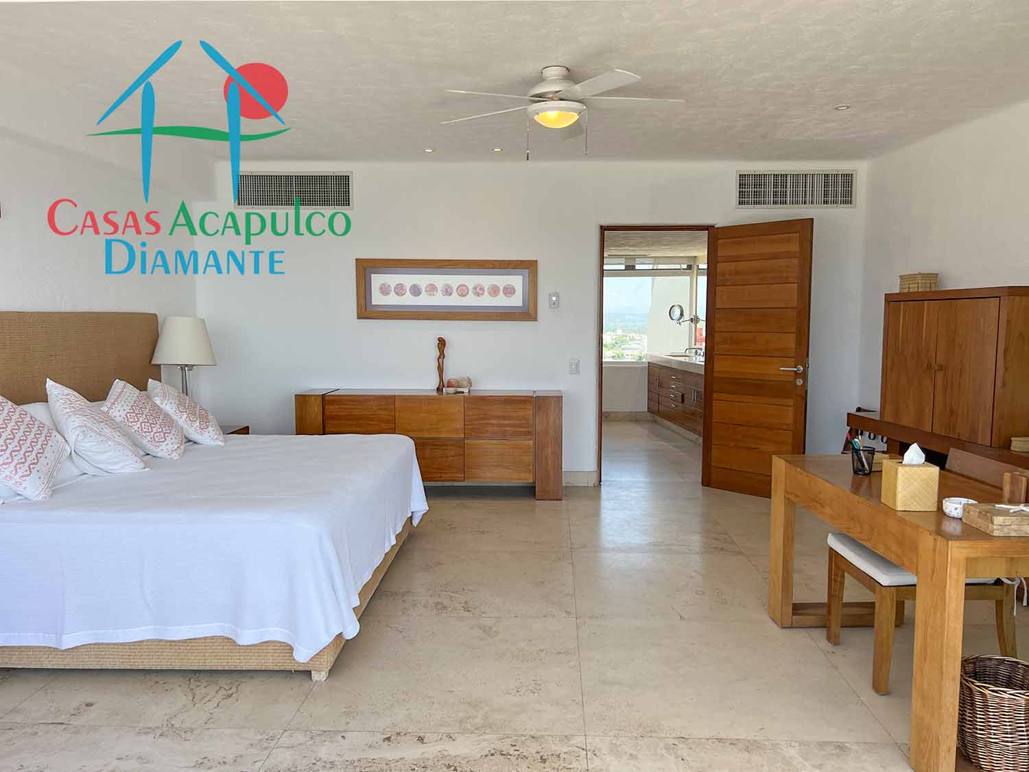 Residencial Playamar Caoba PH 1 - Recámara principal 8